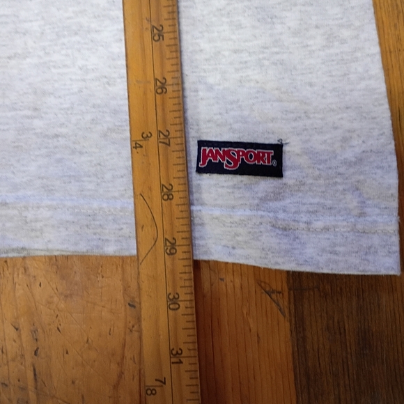 Jansport Gray Oregon Duck Rose Bowl T-Shirt Size Large Made In USA Short Sleeve - Picture 6 of 10